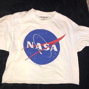 NASA  size M crop top